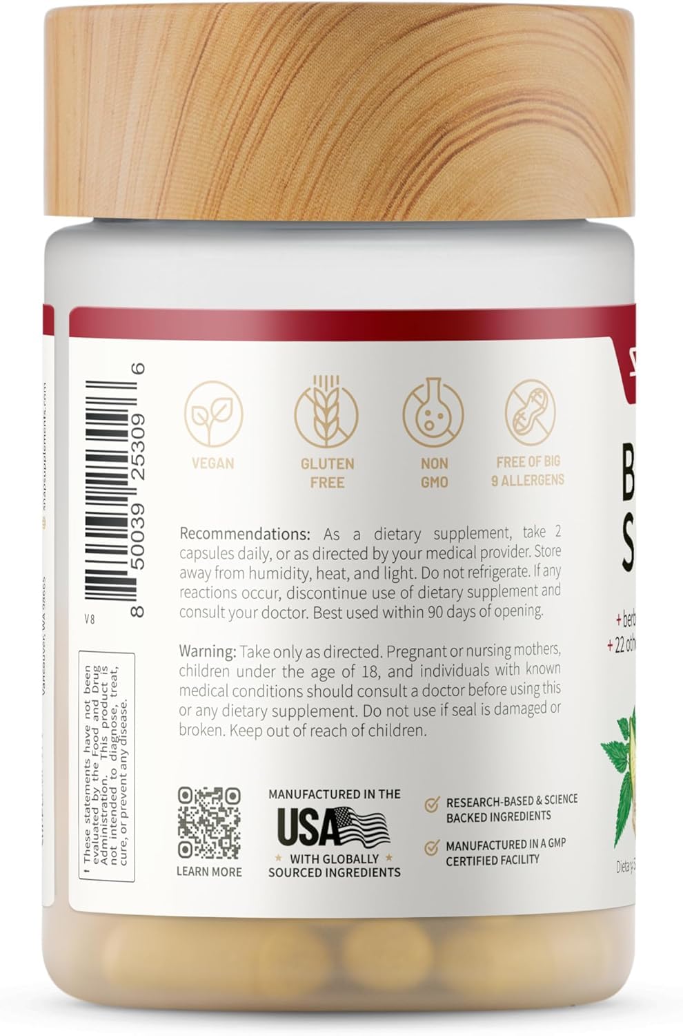 Two-pack box display of Snap Supplements Blood Sugar Blend for convenience.