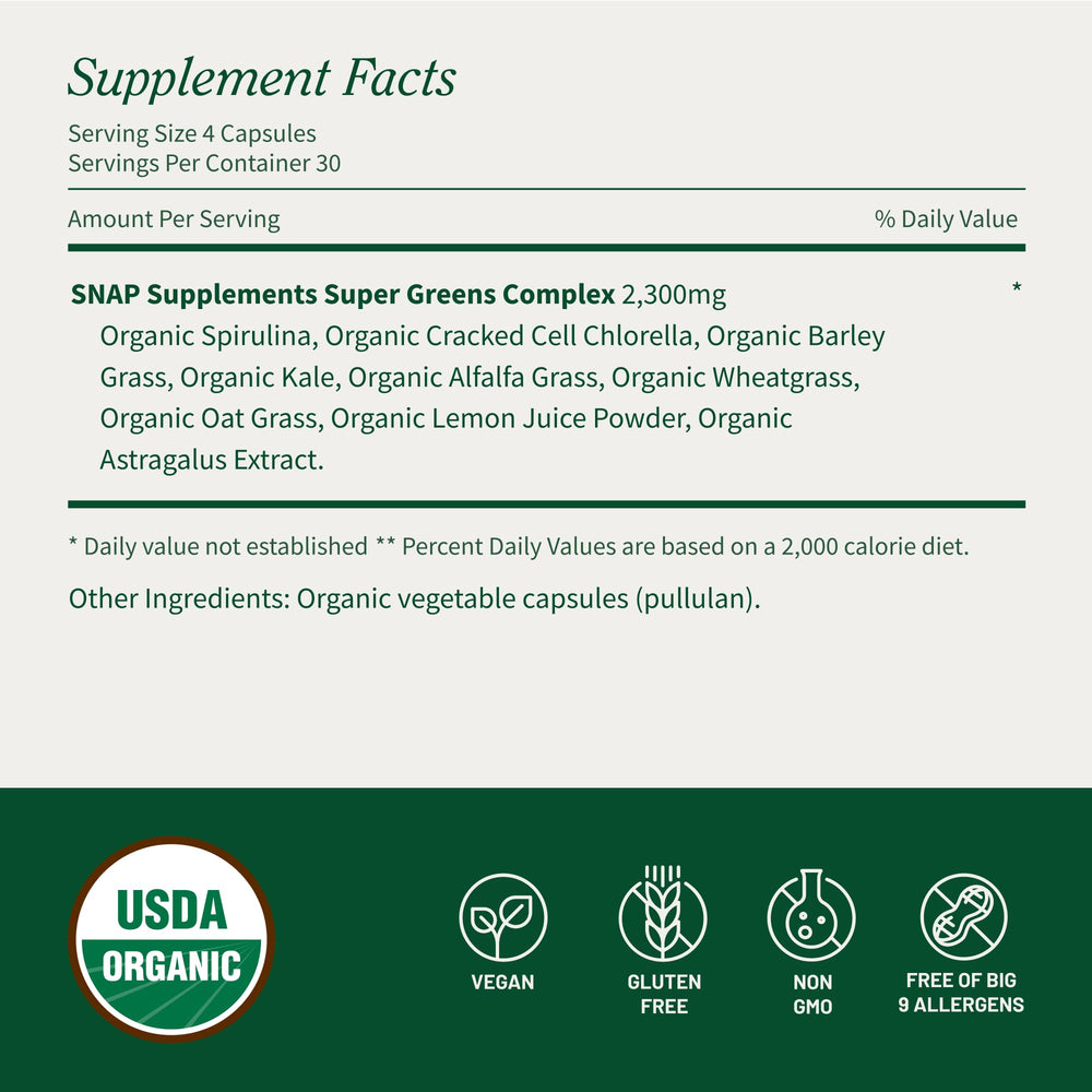 Snap Supplements bottle with spoon demonstrates convenient daily serving.