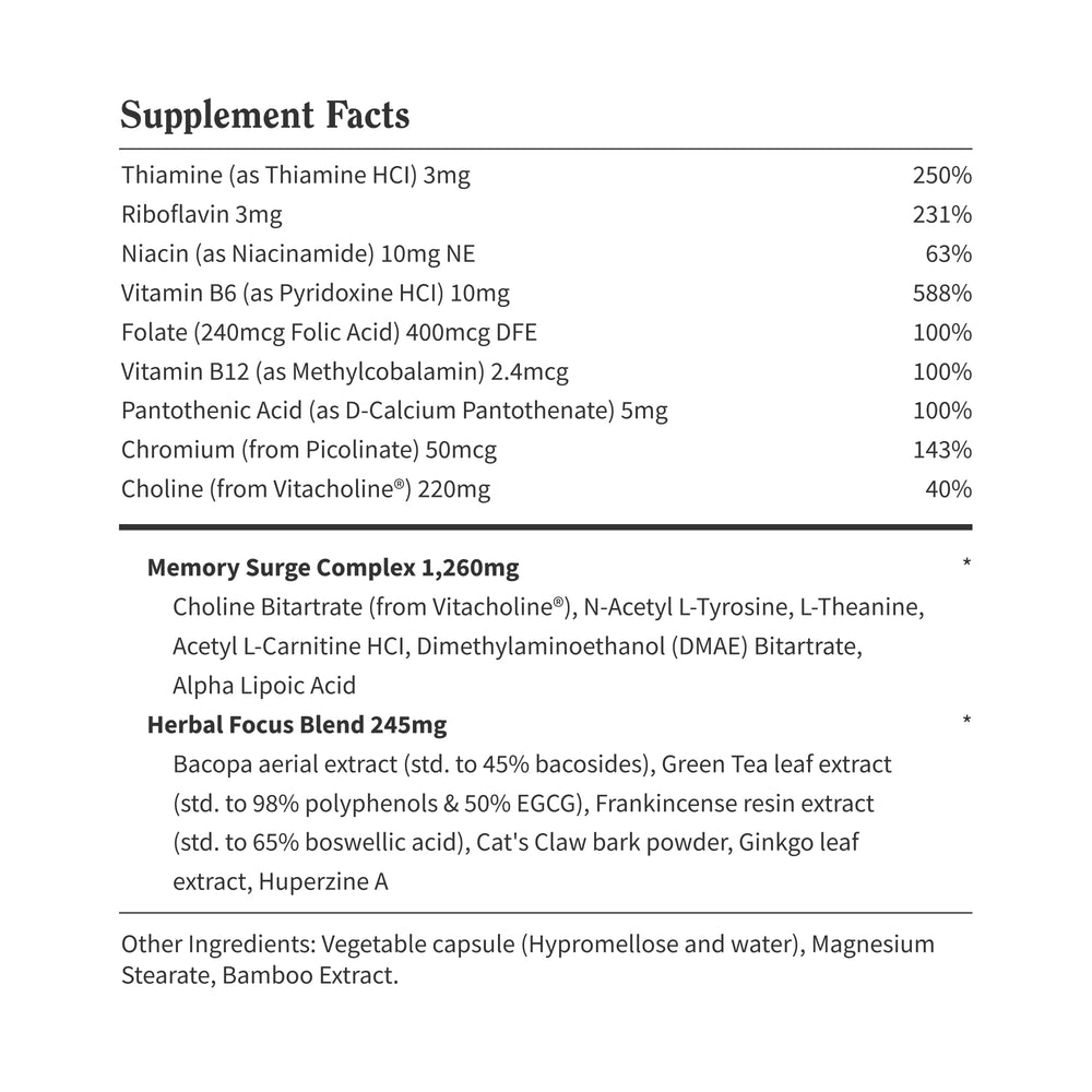 Snap Supplements Brain Booster travel pack for on-the-go cognitive support