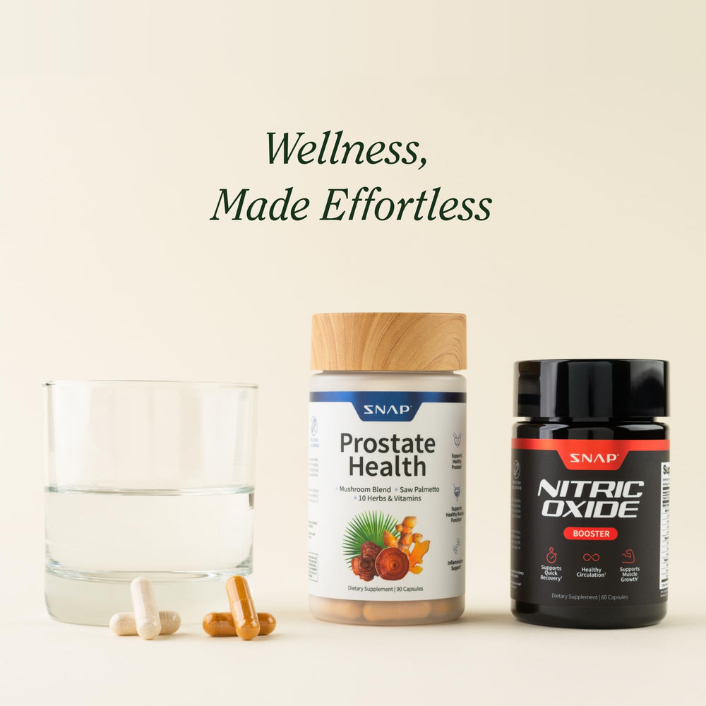 Snap Supplements Bundle packaging shows two bottles for daily use.