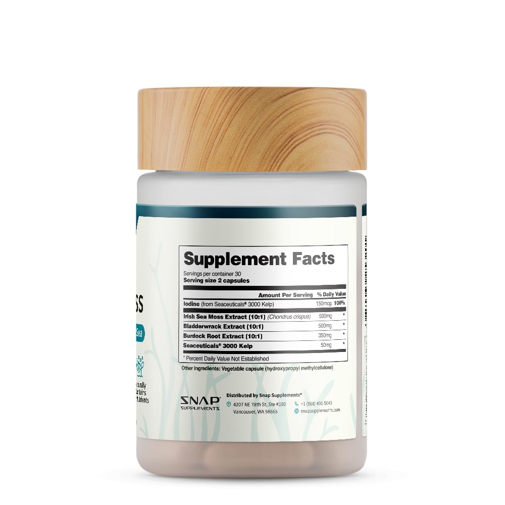 Snap Supplements daily-use capsules ready for at-home routines