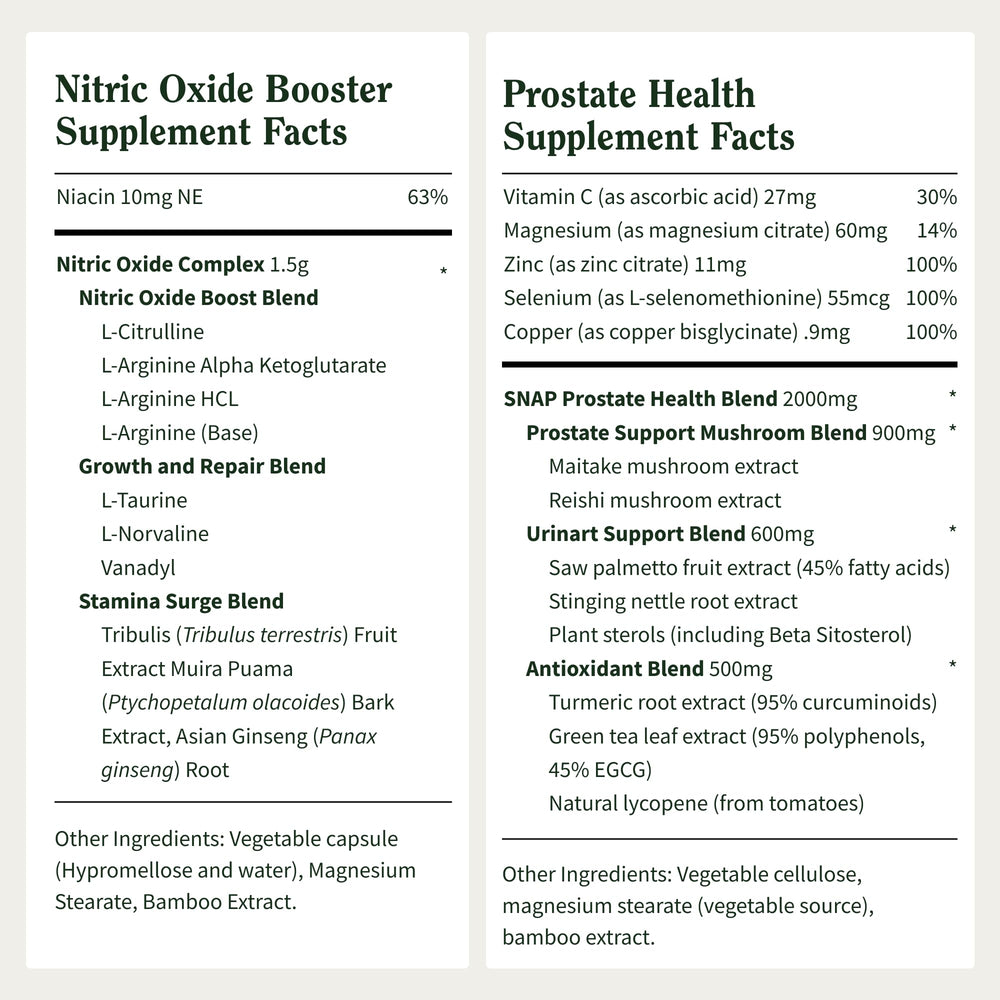 Snap Supplements Daily use: take with meals for sustained vitality.