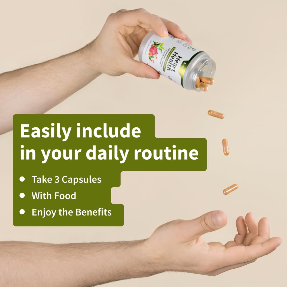 Snap Supplements Hawthorn berries emphasize antioxidant heart wellness.