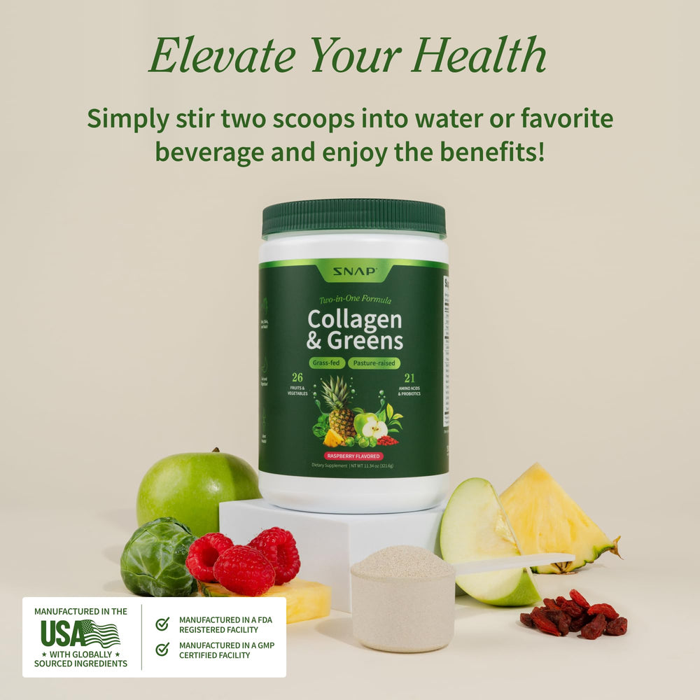 Snap Supplements Non-GMO and grass-fed seal underscoring clean sourcing.