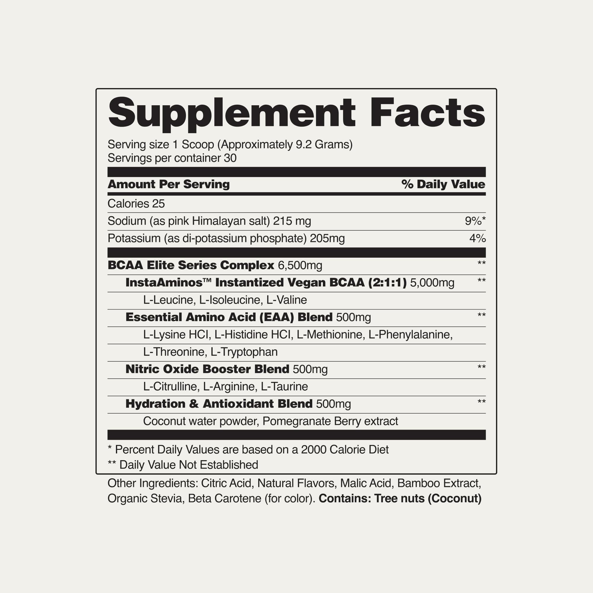 Snap Supplements Plant-based icon signals vegan-friendly amino acid support for gym sessions