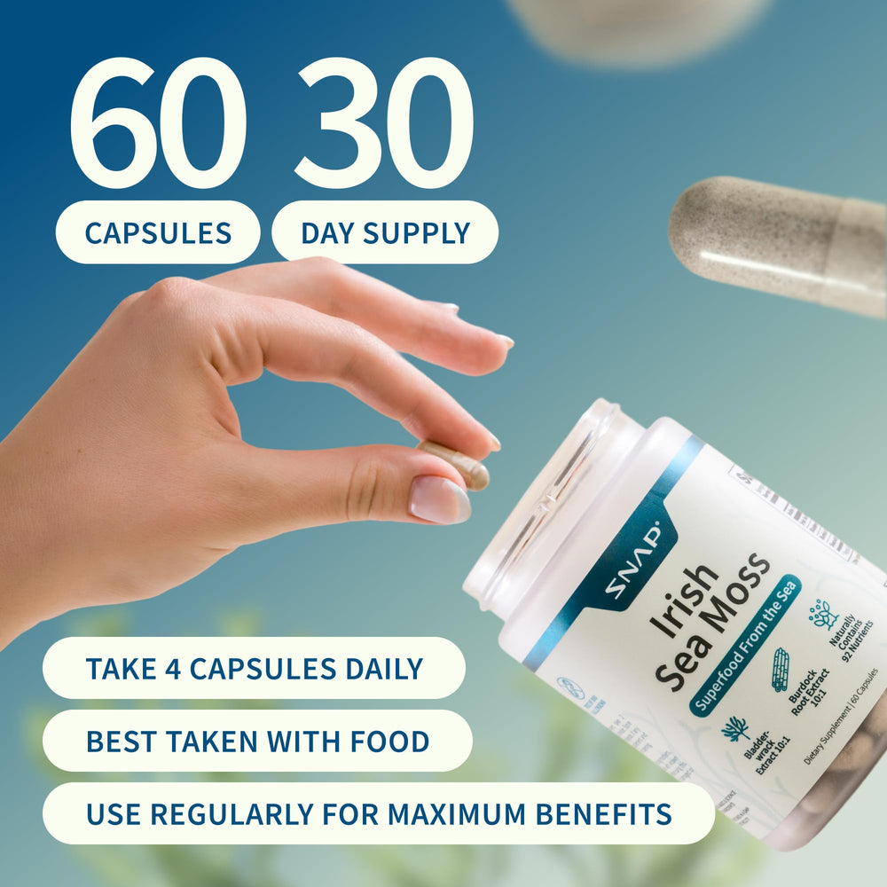 Snap Supplements plant-based nutrients arranged for daily wellness