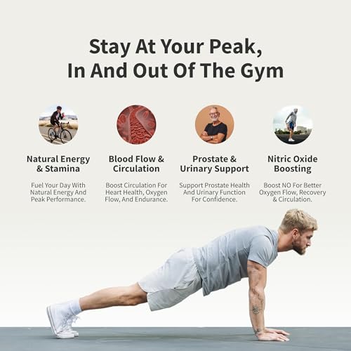 Snap Supplements Prostate Health bottle with saw palmetto imagery for urinary wellness.