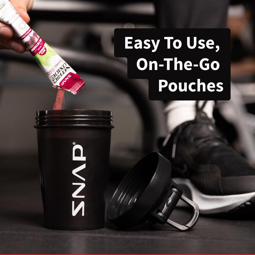 Snap Supplements Single-Serve Packs displayed for quick on-the-go dosing