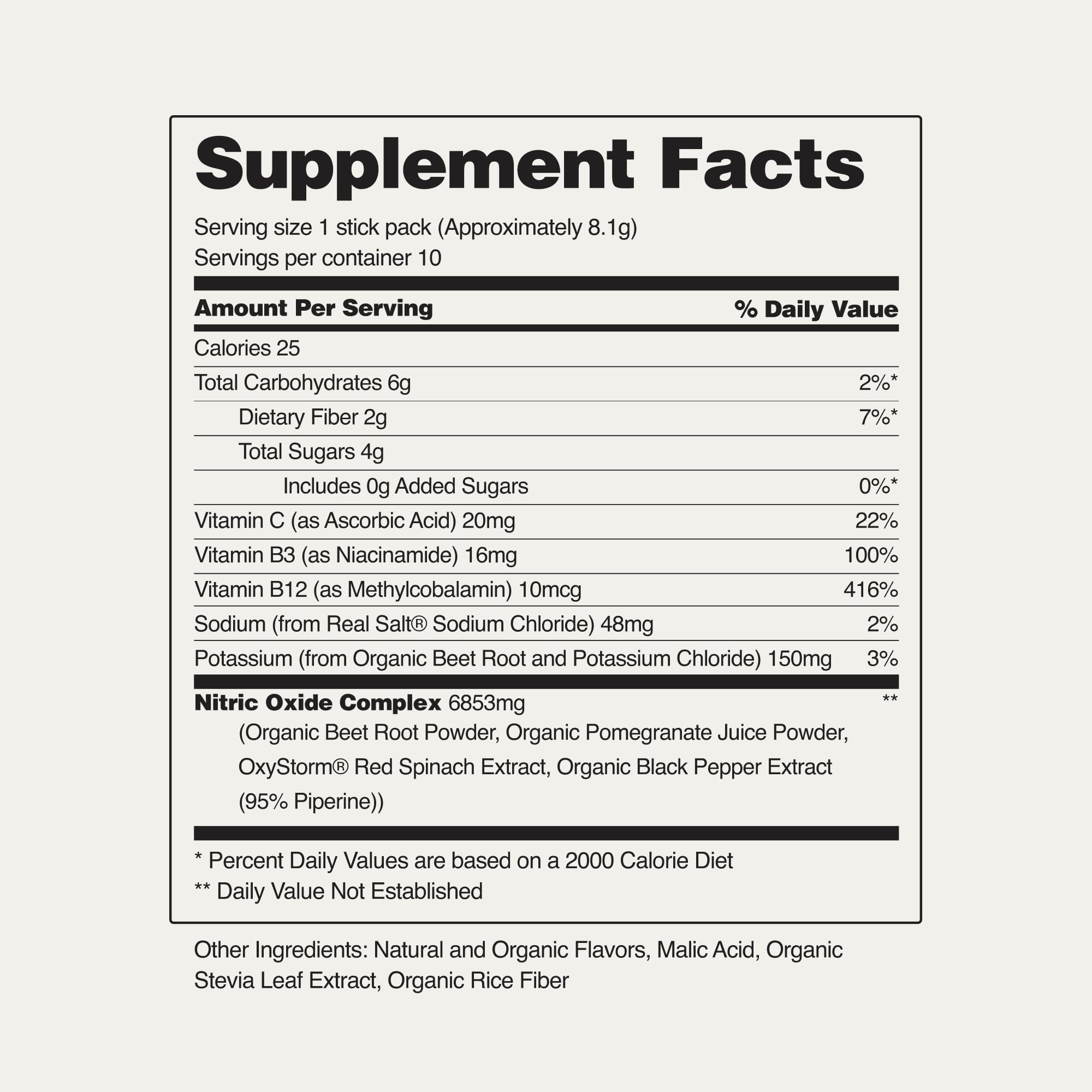 Snap Supplements USDA Organic label on bottle emphasizes clean ingredients
