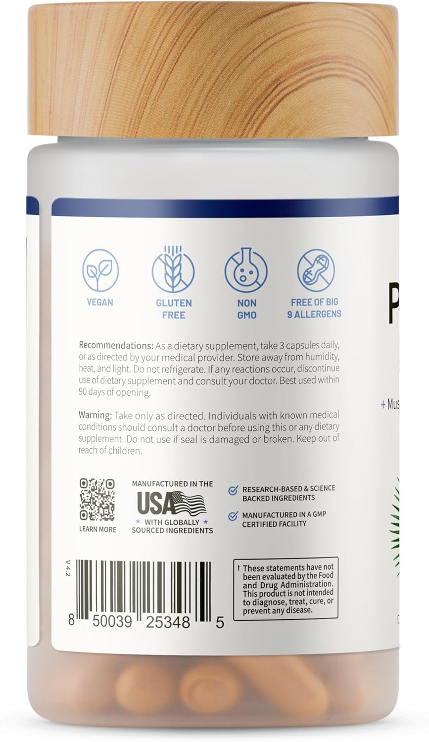 Snap Supplements vegan capsules for convenient daily dosing.