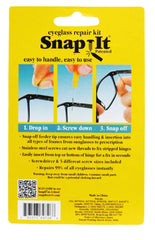 Snapit micro screwdriver for precise tightening on glasses repairs.