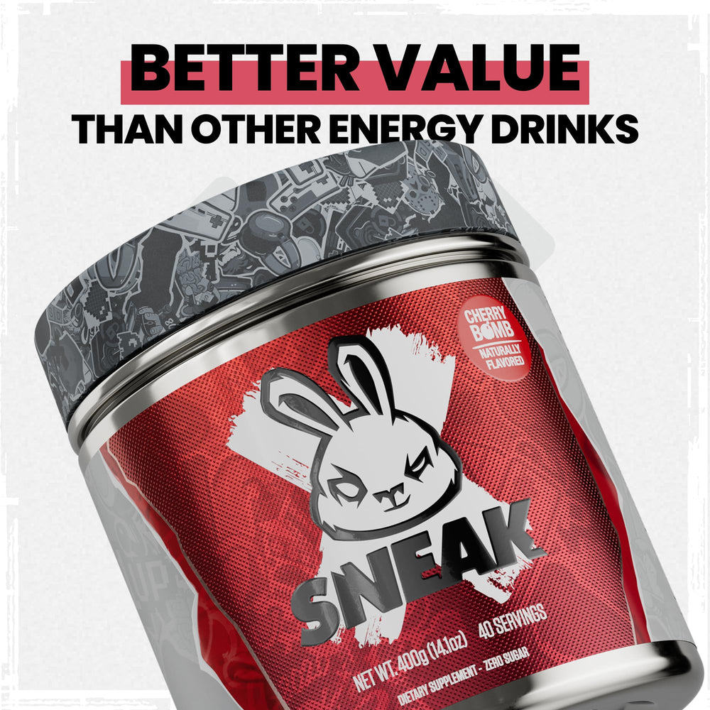 SNEAK Cherry Bomb flavor mix showing versatility.
