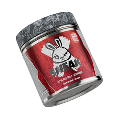 SNEAK Cherry Bomb powder tub, sugar-free energy for focus.