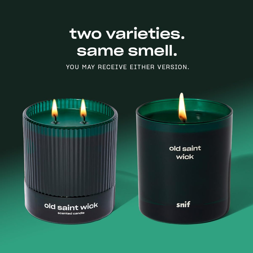 Snif Old Saint Wick candle vegan non-toxic formula suits thoughtful gifting.