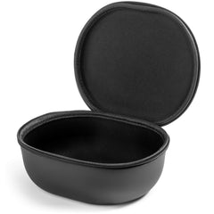 SNOOZ travel case exterior showing compact dimensions for safe on-the-go protection.