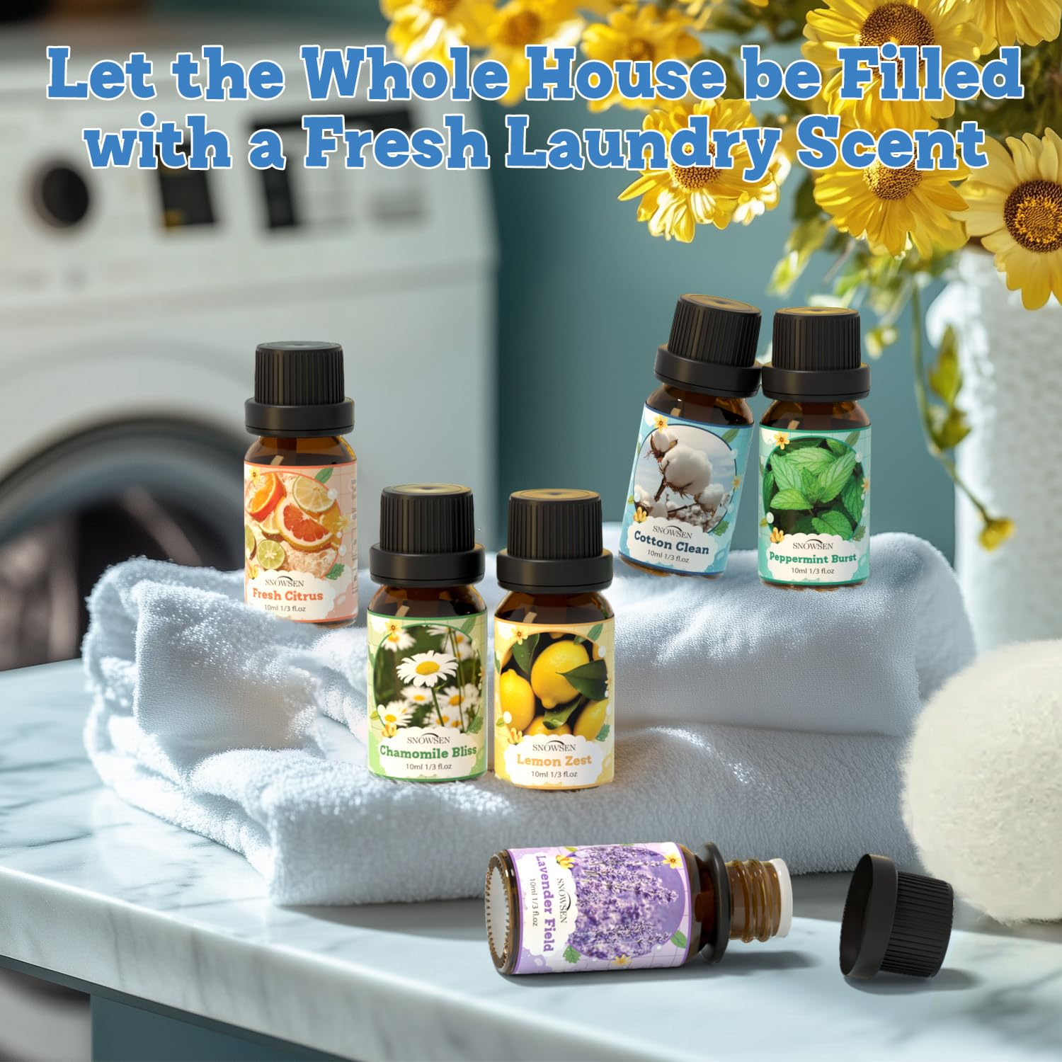 SNOWSEN aromas lavandería para proyectos caseros y bombas de baño