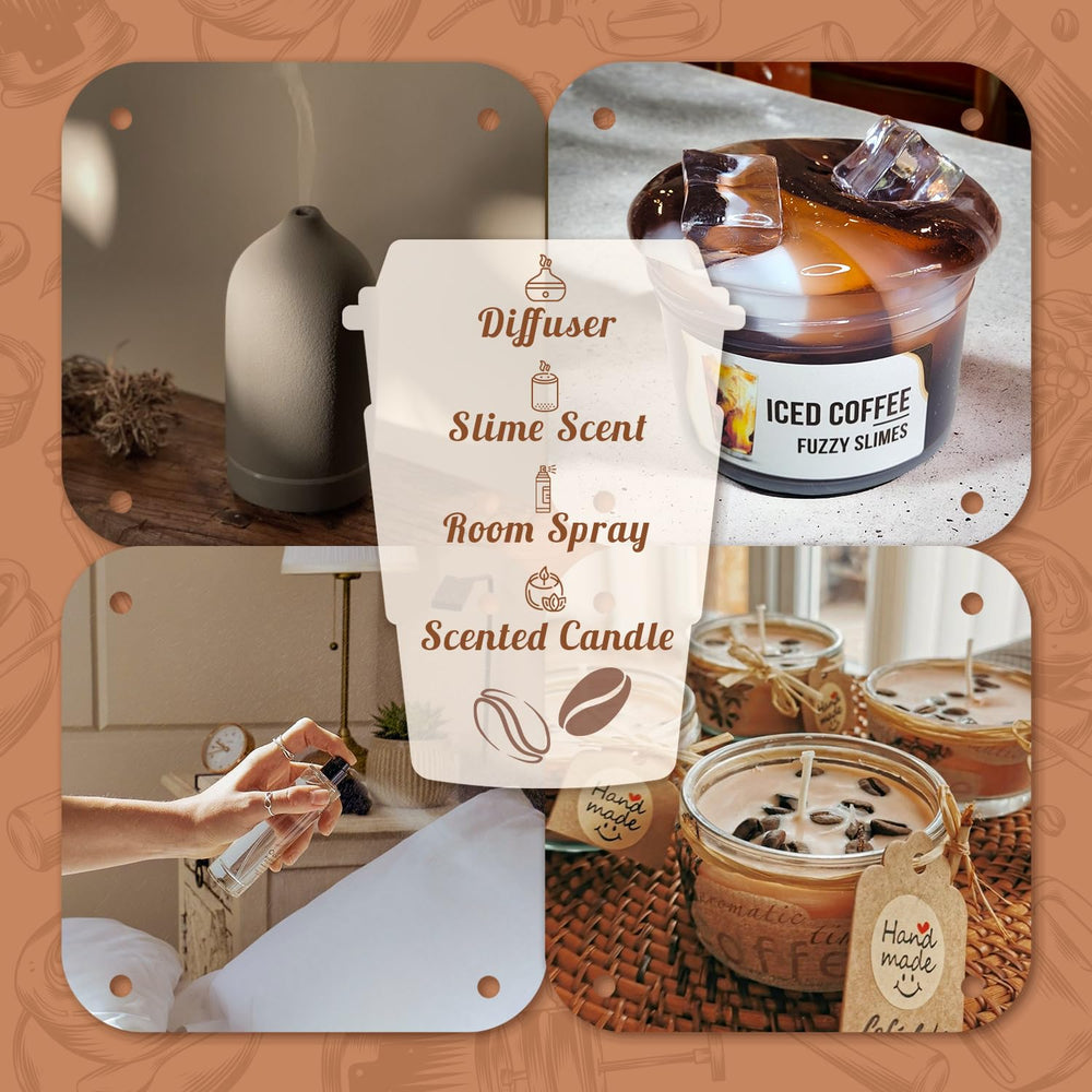 SNOWSEN Cafe Mocha fragrance oil bottle for diffusers and cozy dessert scents.