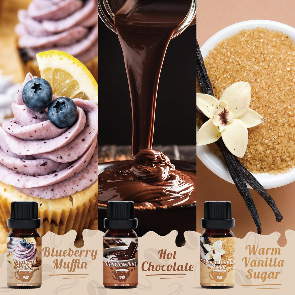 SNOWSEN Warm Vanilla Sugar fragrance oil bottle for diffusers and DIY projects.