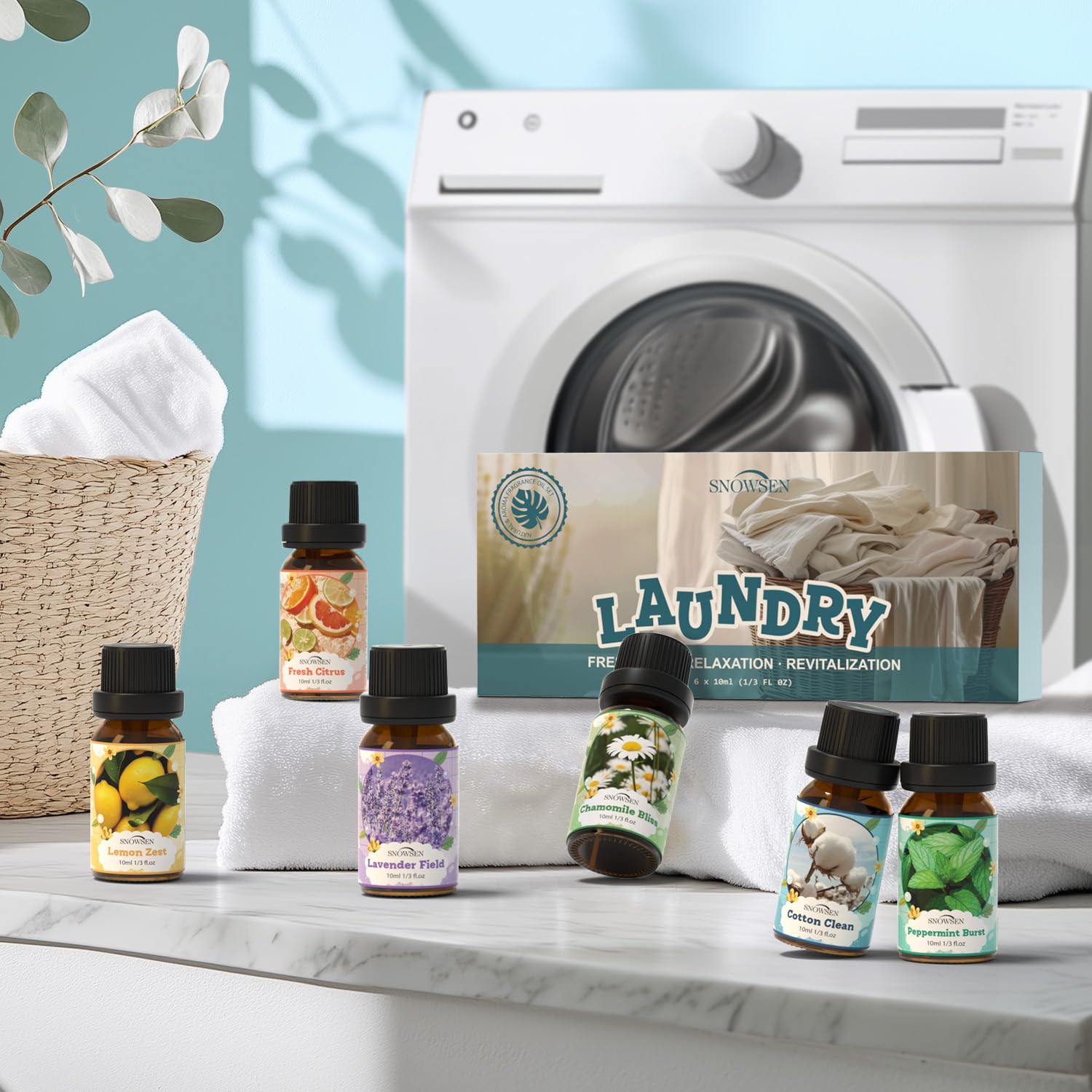 SNOWSEN difusor con aceites aromáticos para aroma continuo en casa