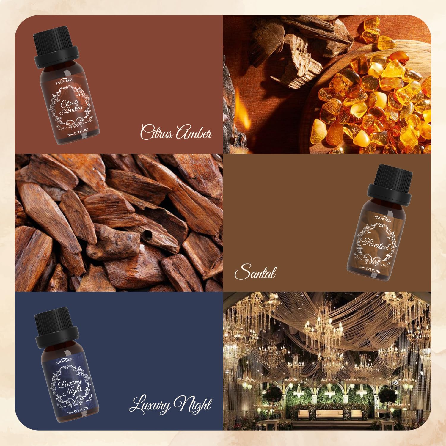 SNOWSEN Dream Walk diffuser bottle sparks tranquil, reflective rooms.