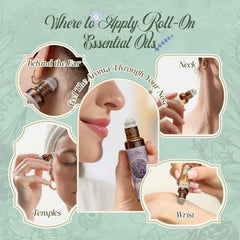 SNOWSEN Eucalyptus roll-on bottle promotes easy breathing and clarity.