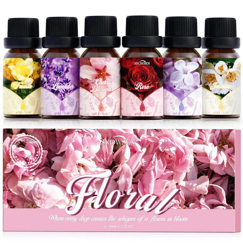 SNOWSEN Jasmine essential oil for diffuser ambiance and DIY crafts.