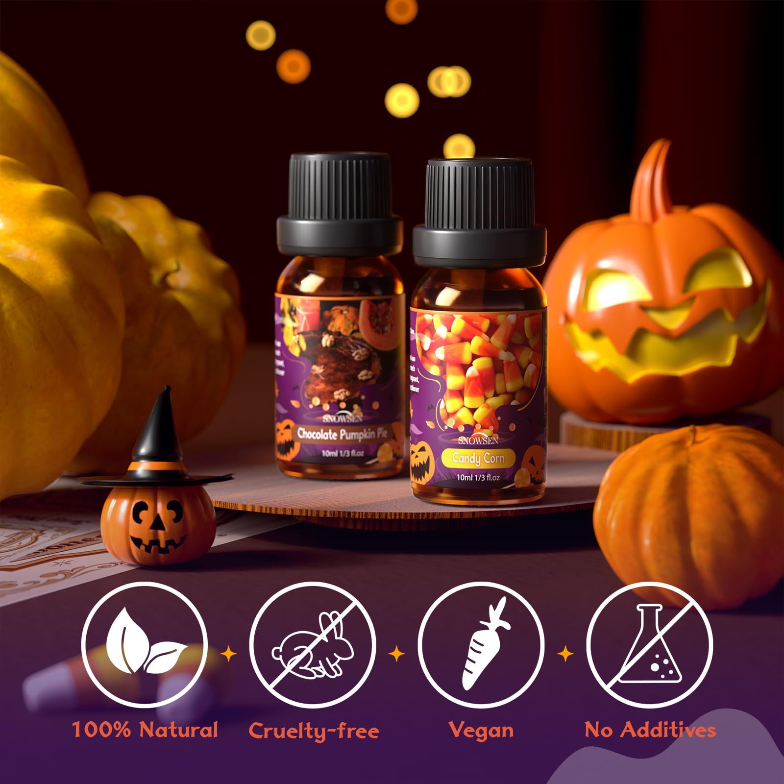 SNOWSEN Apple Cider diffuser oil to evoke cozy kitchens