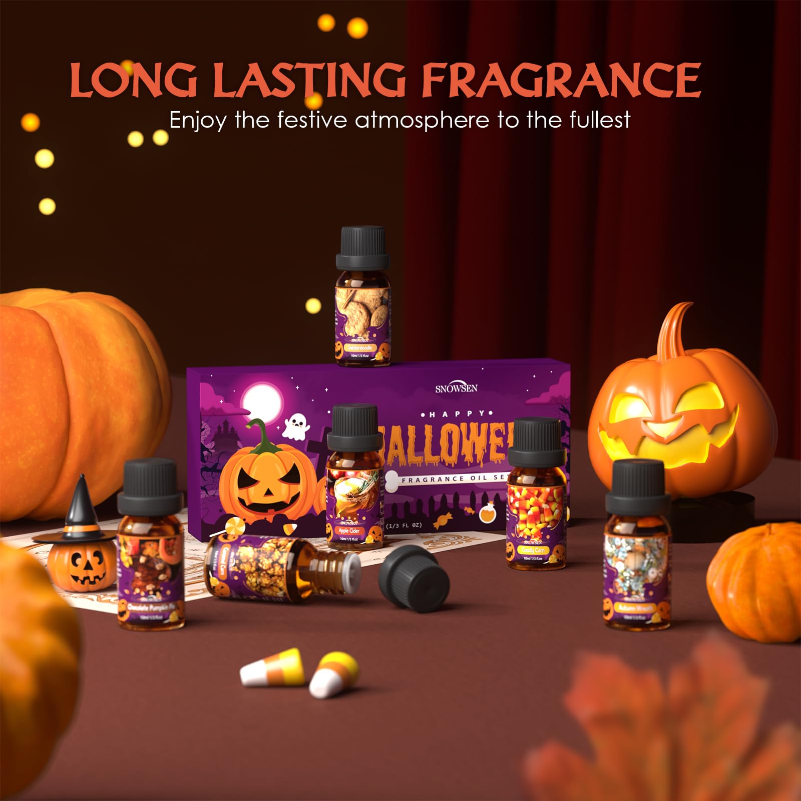 SNOWSEN Halloween Set Box packaging shown for gifting