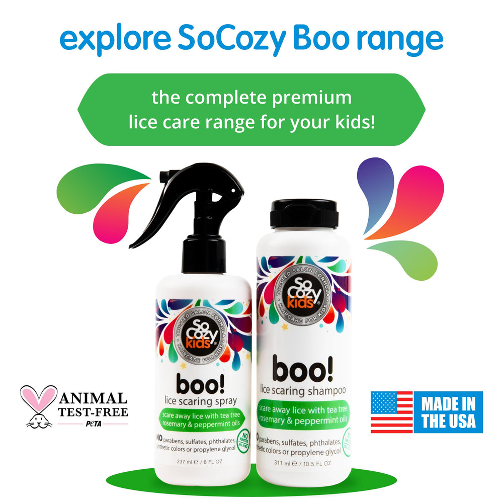 SoCozy Boo! effective cleansing leaves hair soft and manageable