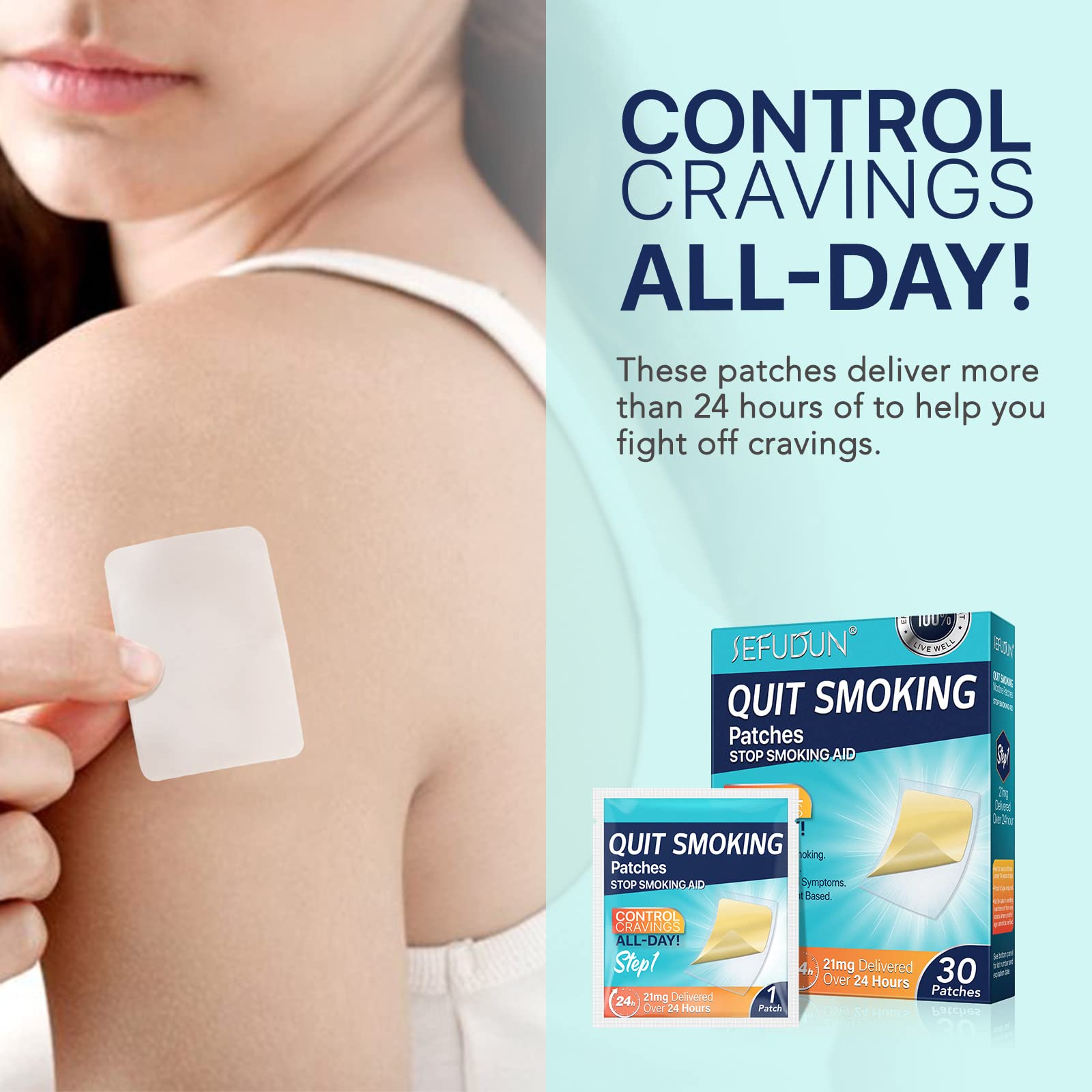 SOCATFOT Stop Aid box front design highlights usage steps clearly.