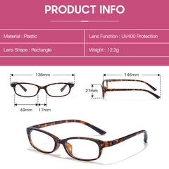 SODQW anti-eyestrain computer glasses designed for comfortable long screen sessions