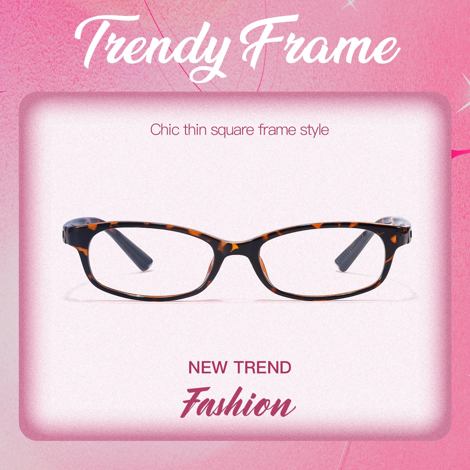 Clear color-neutral lenses preserve visuals while offering blue light filtration