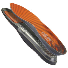 Sof Sole Airr Performance full-length insole cushions the heel for impact absorption during running