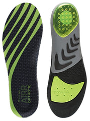 Sof Sole Airr orthotic insole heel area offers stable support for daily walking