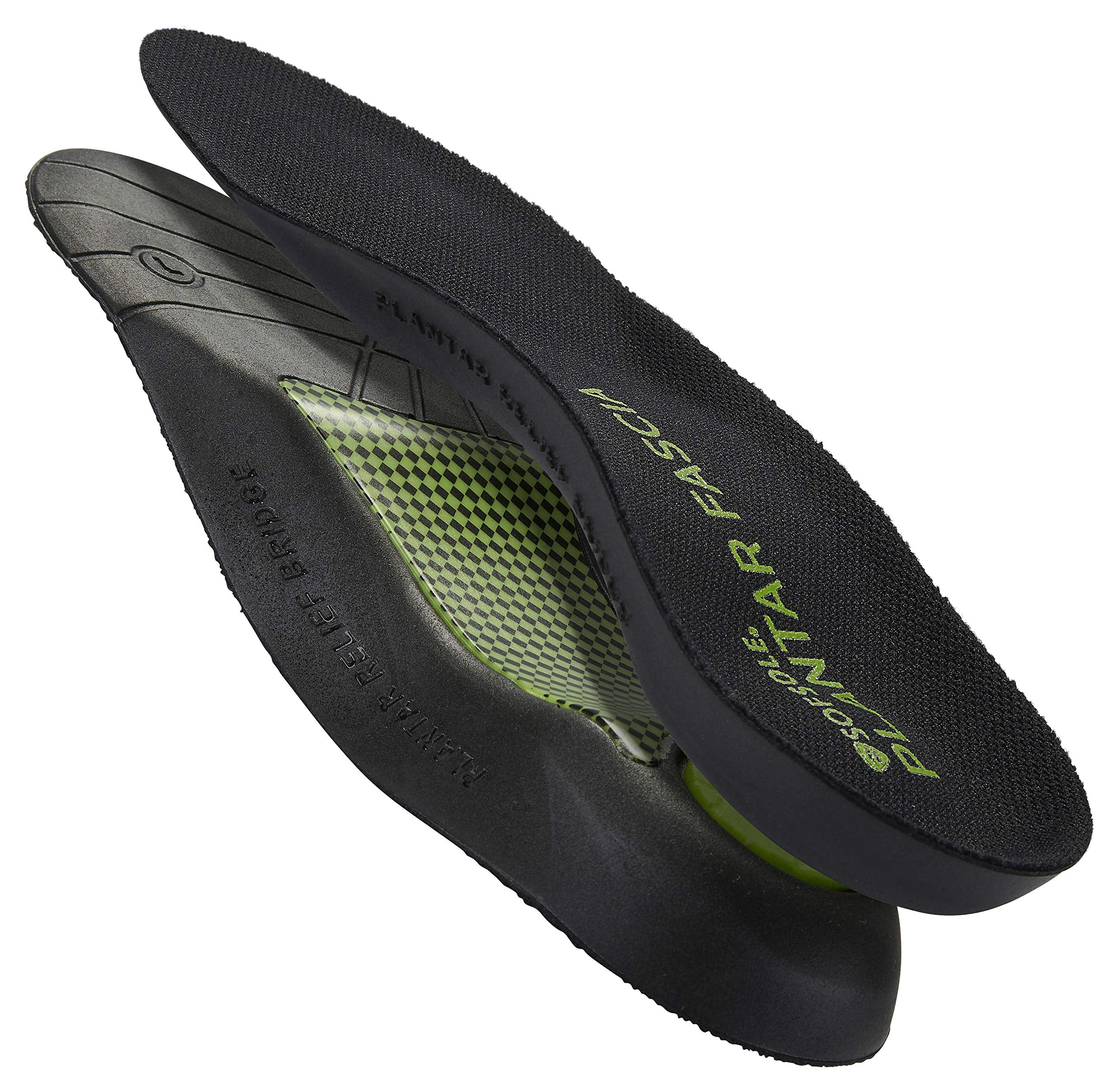 Sof Sole Plantar Fascia men's insole for extended walking comfort.