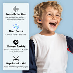 Softvox Kids Ear Plugs designed for quick cleaning and reuse.
