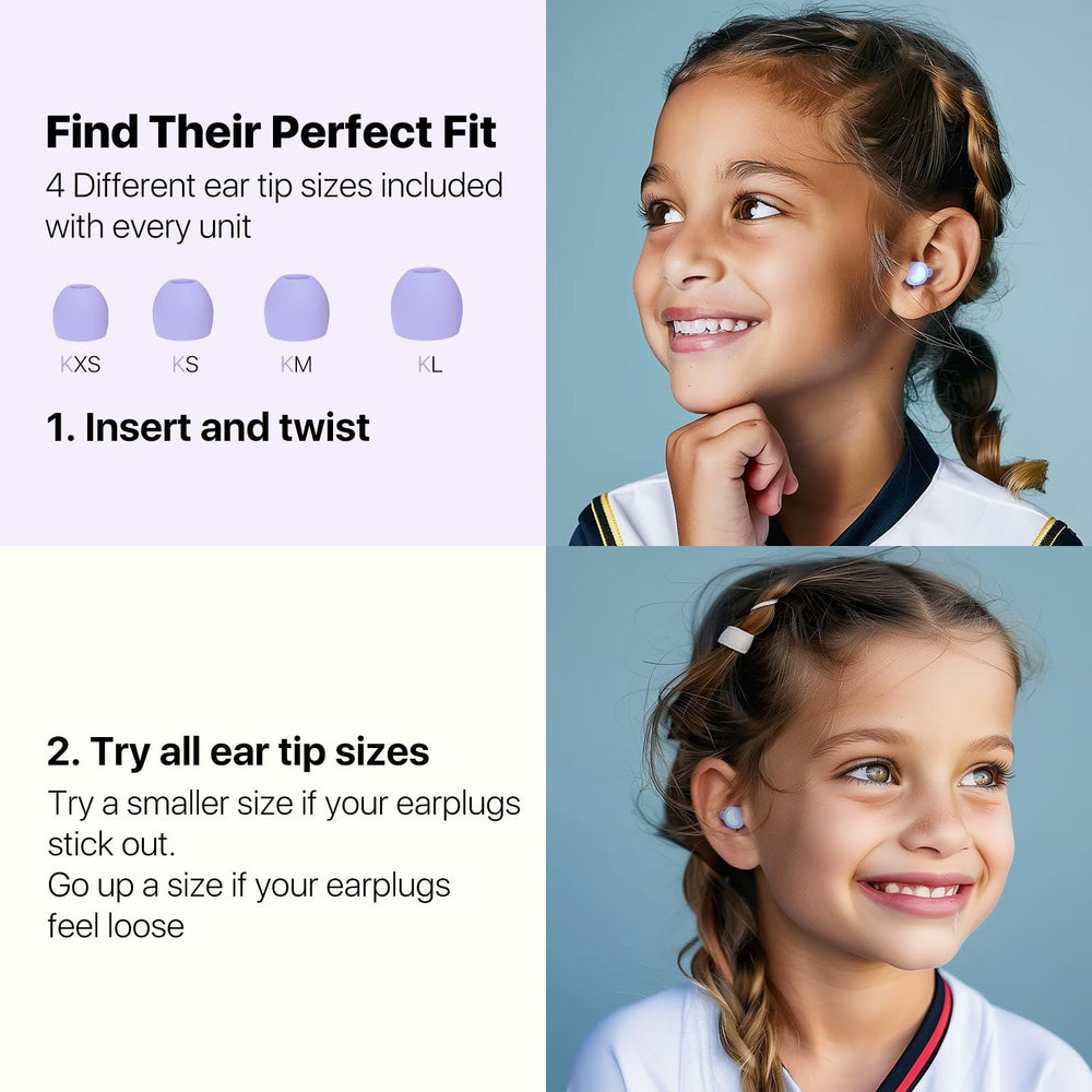 Softvox silicone material provides soft, gentle contact on ears