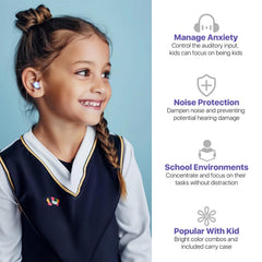 Child wearing Softvox for comfortable, secure fit during activities
