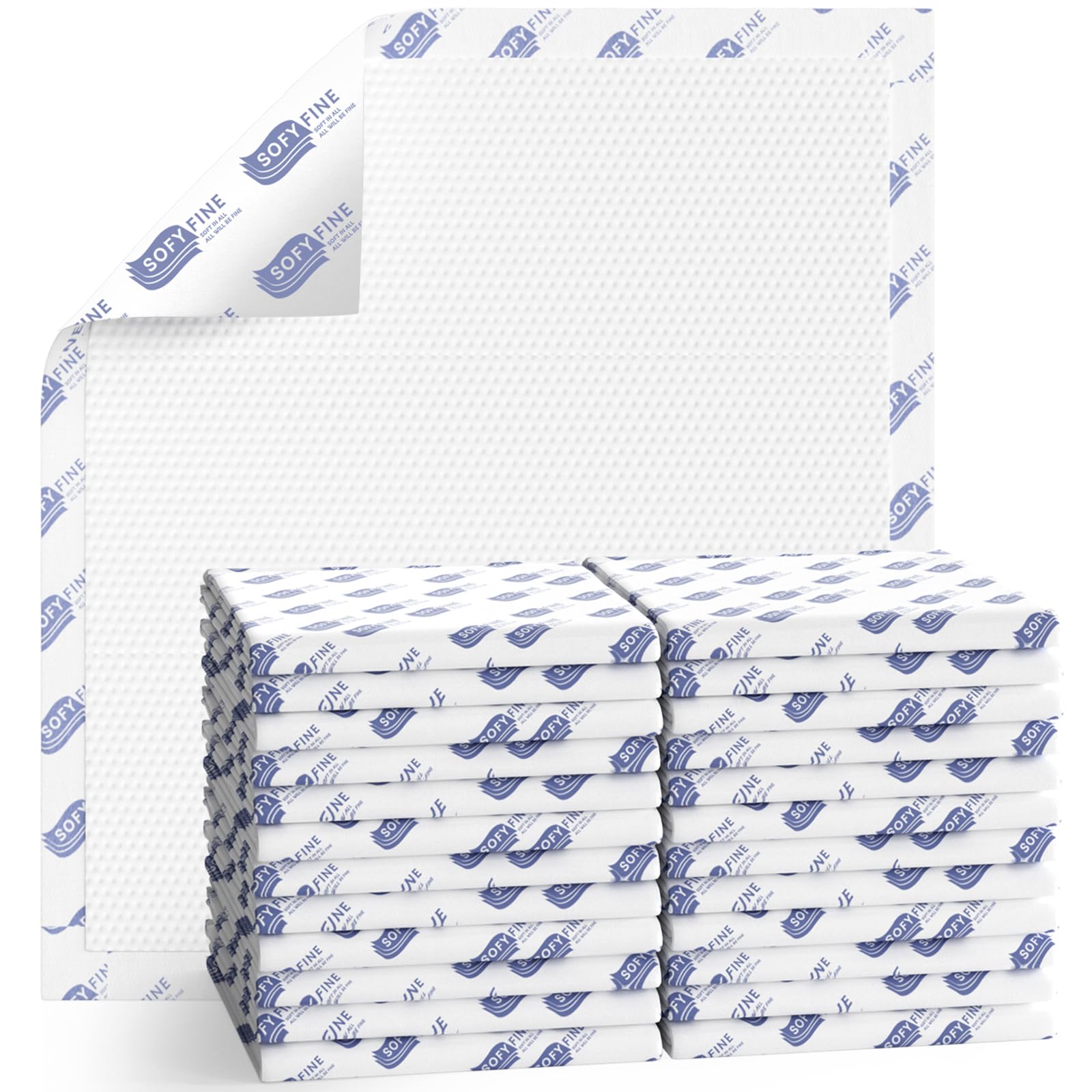 SofyFine 150g bed pad front view offers broad protection for beds and sofas.