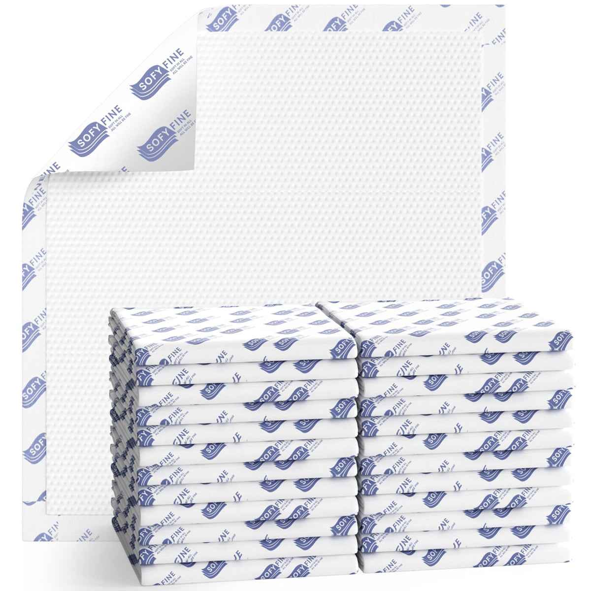 SofyFine 150g bed pad front view offers broad protection for beds and sofas.