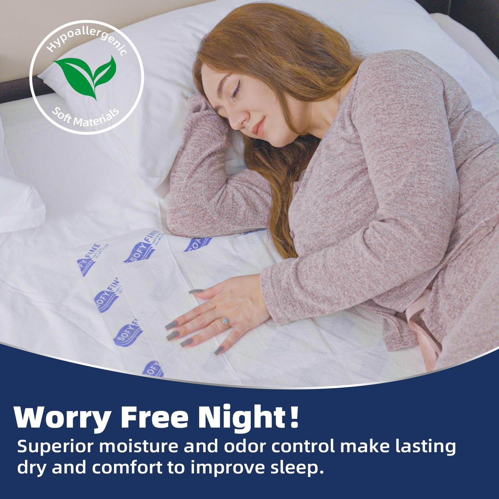 SofyFine waterproof film layer prevents leakage and protects furniture.