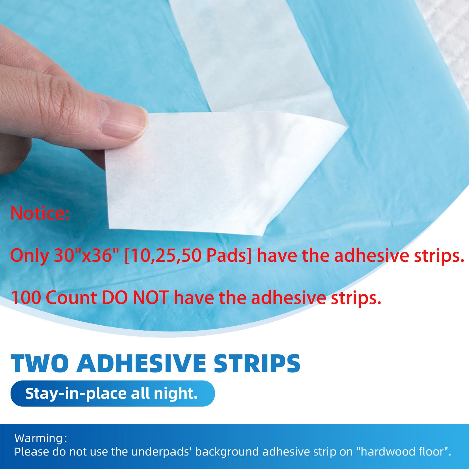 SOFYFINE pad with six-layer core for quick absorption and dryness.