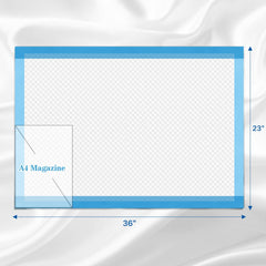 SOFYFINE disposable underpads with gelling polymer absorb quickly and lock moisture.