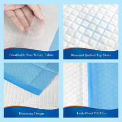 SOFYFINE back film seals leaks and controls odor for comfort.
