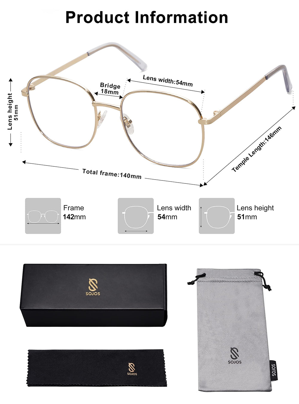 SOJOS SJ1137 packaging case and accessories illustrating complete protection kit