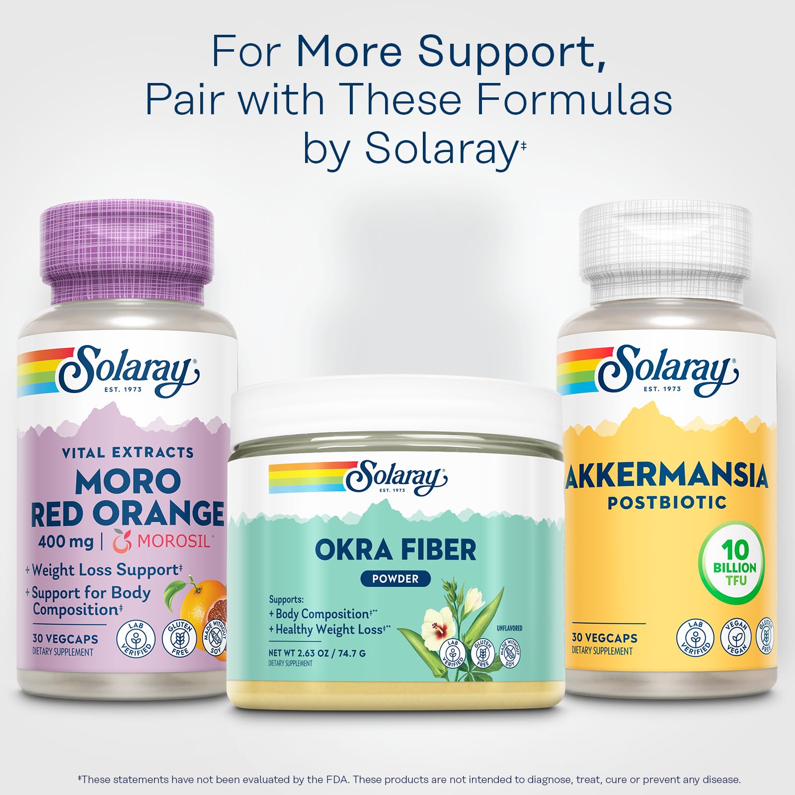 SOLARAY lab-tested quality at Utah facility ensures reliable ingredients.