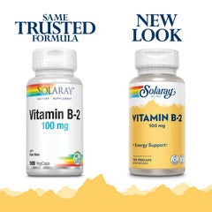 SOLARAY B-2 label closeup highlighting vegan, non-GMO formula.