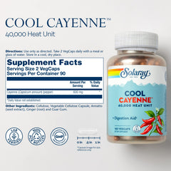 SOLARAY Bio-Cool process capsules deliver a cool feel and digestion-friendly experience.