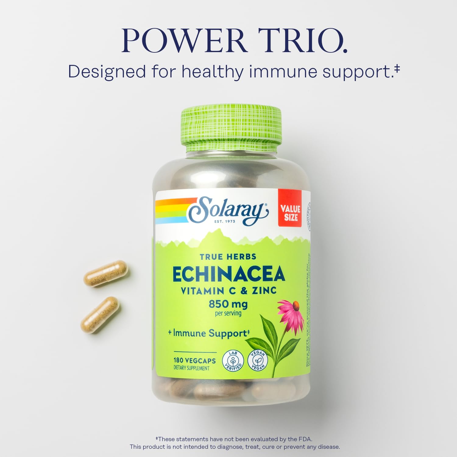SOLARAY bioflavonoid concentrate image highlights antioxidant support for immune health