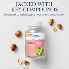 SOLARAY CircuLegs bioflavonoids concentrate image highlighting antioxidant blend